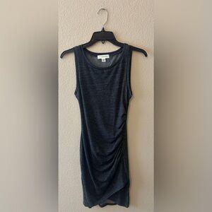 Treasure & Bond Ruched Dress In Grey Size XS NWOT